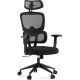 SENSE7 Veno Black Office Chair