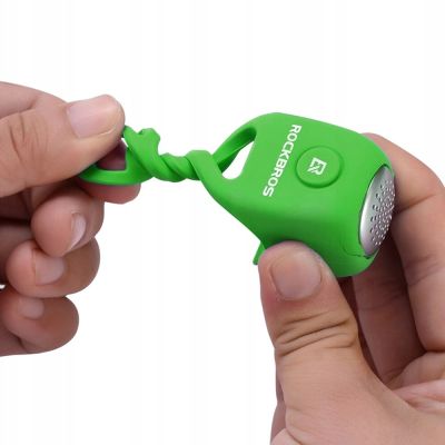 5. Rockbros CB1709GN electronic bicycle bell - green