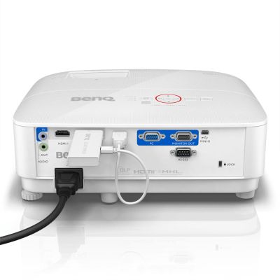 3. BenQ TH671ST 9H.JGY77.13E Short Throw Projector (DLP; 1080p (1920x1080); 3000 ANSI; 10000:1)