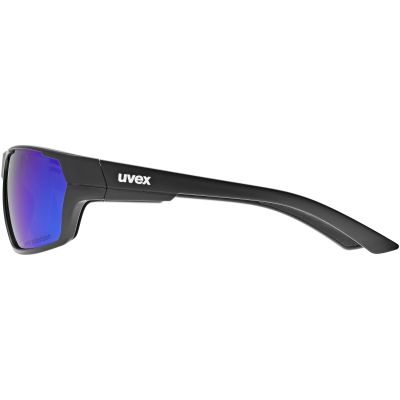 3. Uvex Sportstyle 233 P Polarized Glasses – black matt/mirror green