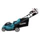 2. Makita DLM481Z Lawn Mower Push Type Lawn Mower Battery Black, Blue, Metallic