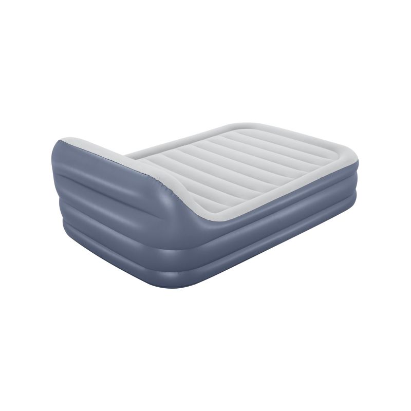 8. Bestway 67923/23 Air Mattress Double Mattress Gray, White Unisex