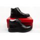 9. Lee Cooper men's shoes elegant leather black insulated ankle boots