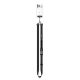 3. Tech-Protect C9S Rope Crossbody Phone Lanyard - Black