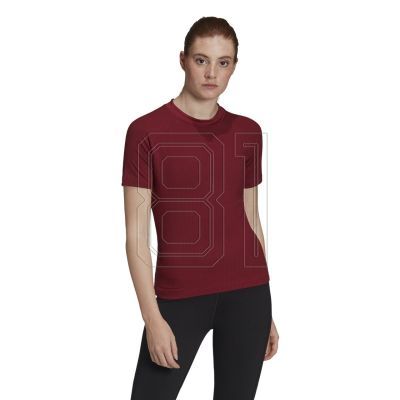 7. T-shirt adidas KARLIE KLOSS TEE W GQ2857