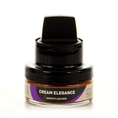 8. CREAM ELEGANCE Coccine Medium Brown Shoe Care Cream
