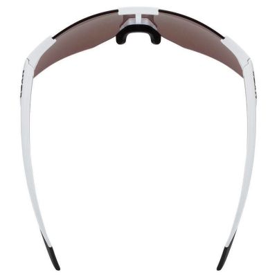 2. Uvex Pace Perform S CV Multisports Glasses Unisex Half-Rim White