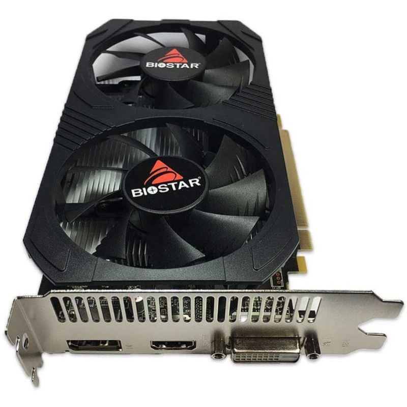 2. BIOSTAR Radeon RX 560 Gaming OC 4GB GDDR5 Graphics Card (VA5615RF41)