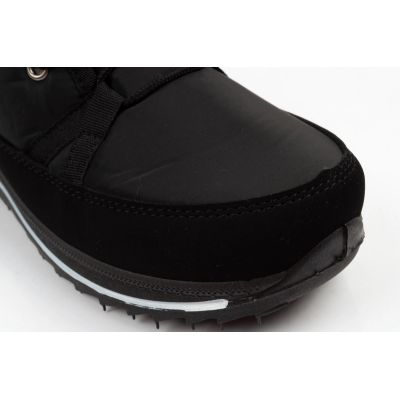 5. Progress Women’s Winter Boots, Black Insulated Snow Boots with Sheepskin Lining