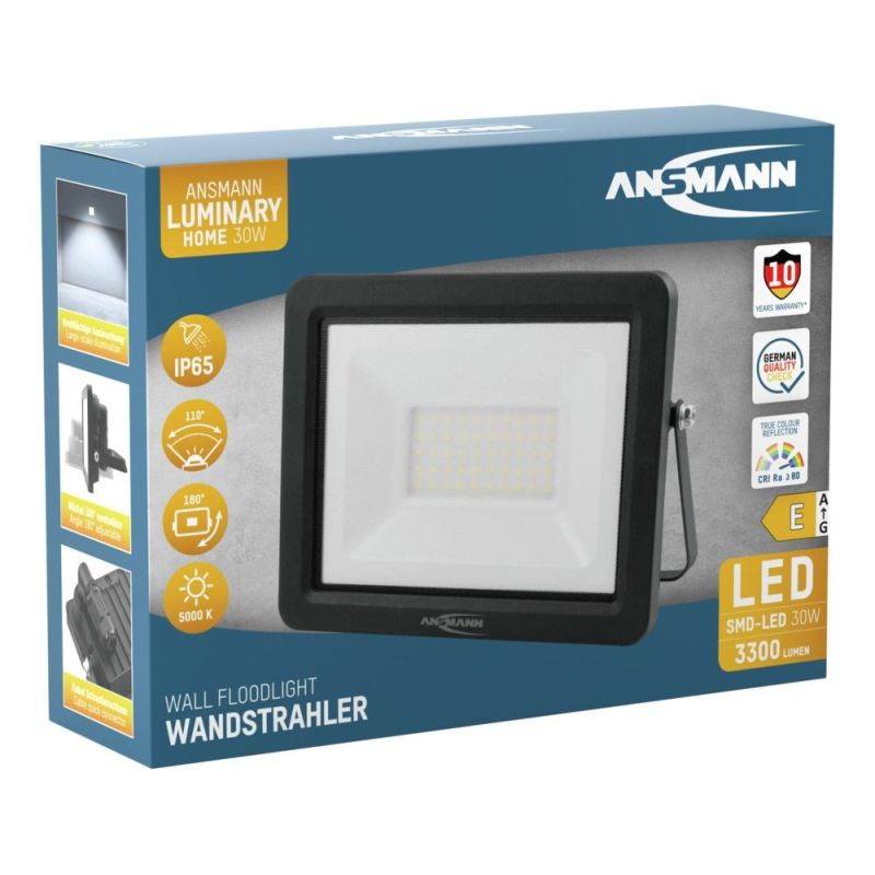 9. Ansmann WFL30W Black LED 30W
