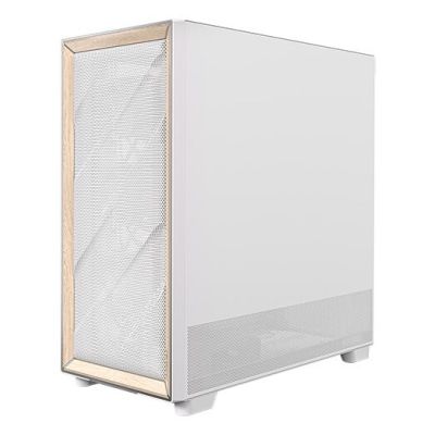 10. Antec Geh Antec FLUX White Midi Tower Case White Retail