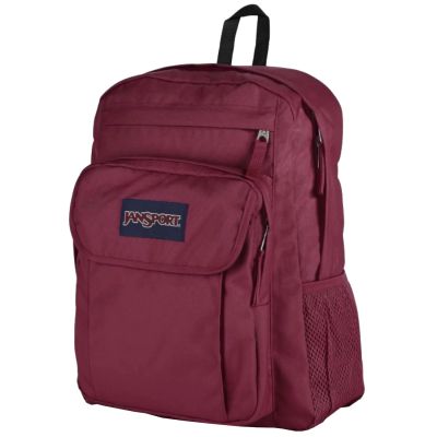 2. JanSport Union Pack Backpack EK0A5BAJN62 Burgundy One Size