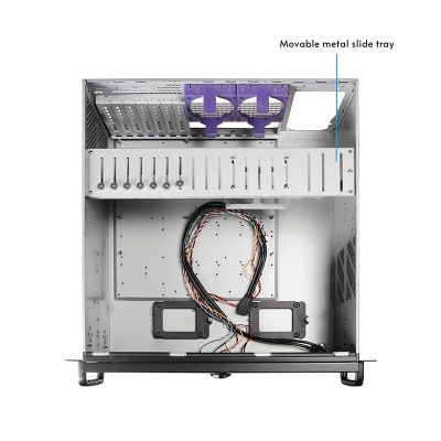 5. Chieftec UNC-409S-AIO-OP Rack Computer Security & Mounts Black