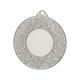 3. Silver general medal with space for a 25 mm emblem - steel