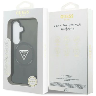 8. Guess IML Gradient Triangle MagSafe Case for Samsung Galaxy S26 - Black