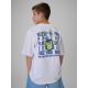 2. Boy's loose T-shirt with print 4F 4FJRSS26TTSHM4276-10S