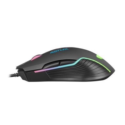 5. FURY HUSTLER 6400DPI RGB GAMING MOUSE NFU-1698