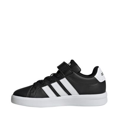 5. Adidas Grand Court 3.0 Kids Shoes Black HP3533
