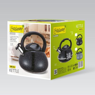 5. Kettle 3.0L MR-1316-BLACK MAESTRO