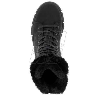 10. Rieker W X3402-00 RKR743 fur ankle boots