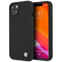 BMW Silicone Signature Case for iPhone 13 mini - Black