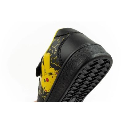 7. Leomil children's sports shoes Pokemon sneakers lightweight with velcro black