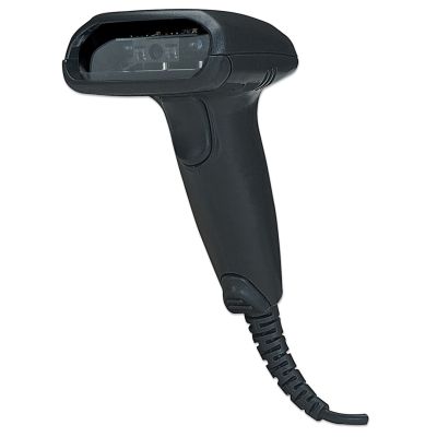 Manhattan 177672 Barcode Reader Handheld 1D CCD Barcode Reader Black