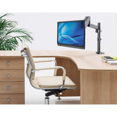 15. MANHATTAN MONITOR HOLDER FOR 17-32" LCD 8KG DESK GAS SWIVEL