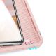 7. DUX DUCIS Skin X Bookcase type case for Samsung Galaxy A72 4G pink