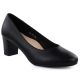 Women's black low-heel pumps Sergio Leone PB177