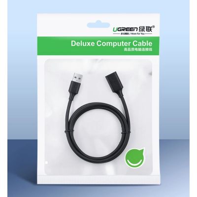 5. Ugreen cable cord extension adapter USB 3.0 (female) - USB 3.0 (male) 3 m black (US129 30127)