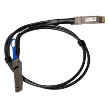 Mikrotik DDQ+DA0001 InfiniBand/Fiber Optic Cable 1m QSFP-DD DAC Black