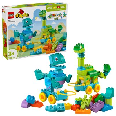 21. LEGO DUPLO 10451 3in1 Dinosaurs on Wheels