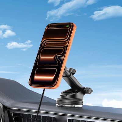 10. Tech-Protect V9 MagSafe 25W Qi 2.2 Car Charger - Black