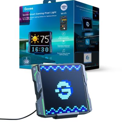 Govee H8630 Gaming Pixel Light | LED panel | 185*150*35mm, 1024 LEDs, 2.4GHz Wi-Fi + Bluetooth