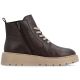 2. Women's brown leather wedge ankle boots Rieker 70405-25