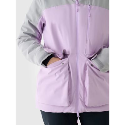 Women's ski jacket neodry 8000 membrane 4F 4FWAW24TTJAF594-52S