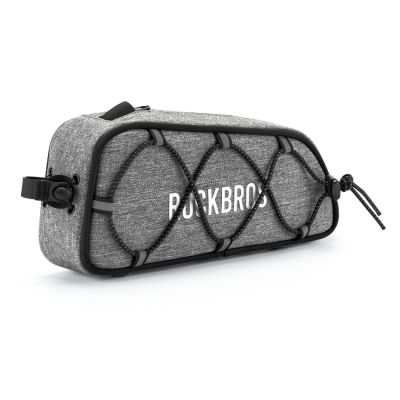 2. Rockbros TL004 ROAD TO SKY 0.7L Waterproof Frame Bike Bag - Gray