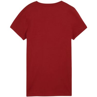 8. Puma ESS+Script women's T-shirt red 679315 13