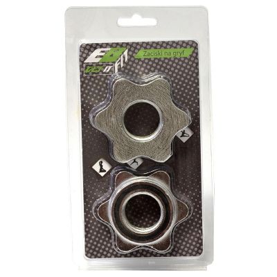 3. CHROME BAR CLAMP SET OF 2 ENERO FIT FI28MM