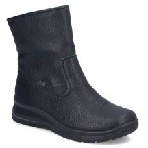 Rieker L7760-00 women's waterproof black ankle boots