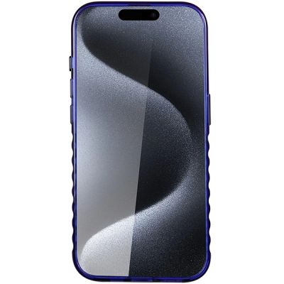 4. Audi IML Big Logo MagSafe case for iPhone 15 Pro - blue