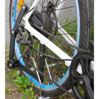 34. DUNLOP FOLDABLE BIKE LOCK 85CM