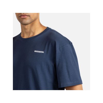 5. ROSSIGNOL Waterfall Tee Men's T-Shirt, Navy Blue