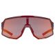 3. Uvex sequenze CV Multisports Glasses Unisex Half-Rim Red