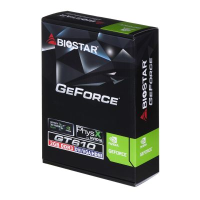 5. BIOSTAR GeForce GT 610 2GB Graphics Card