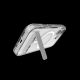 3. ZAGG Crystal Palace Snap KS MagSafe Case with Stand for iPhone 17 - Clear