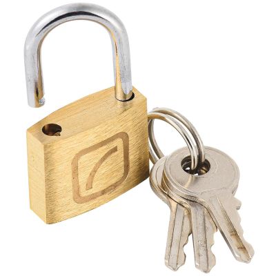 3. Travel Padlock with Key TRAVEL BLUE