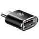 2. Baseus Mini USB-A to USB-C OTG Adapter - Black