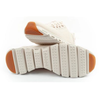 8. Skechers Glide-Step women's sneakers comfortable ecru slip-ins